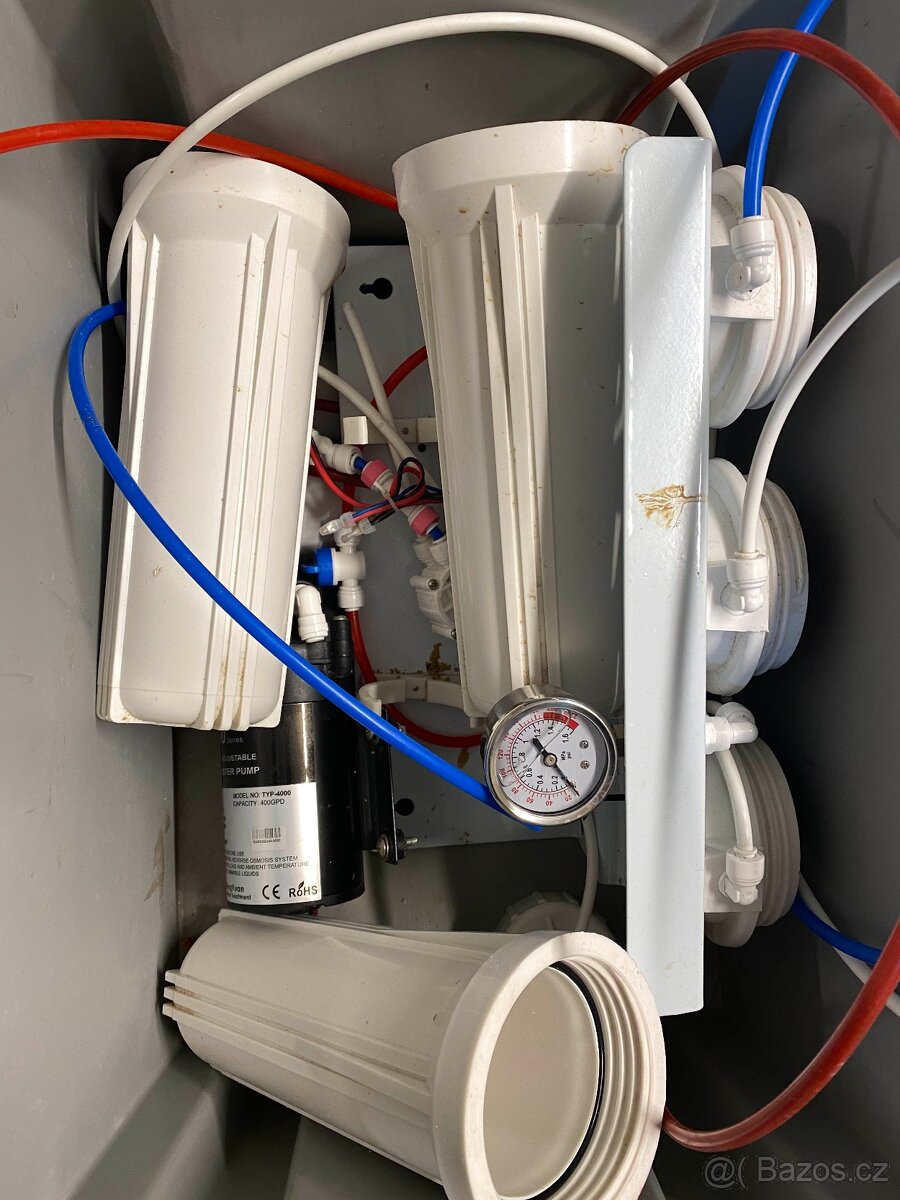 Osmóza 2x membrána + čerpadlo