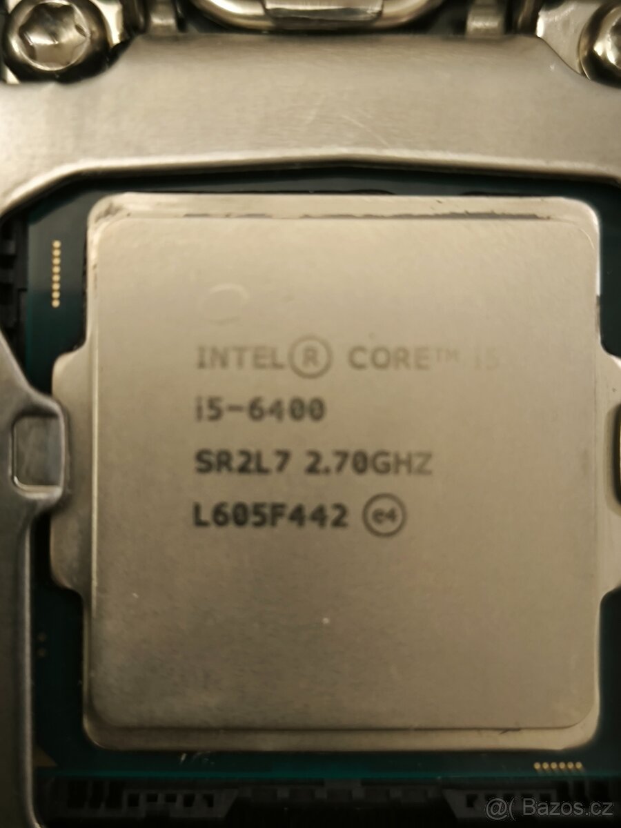 procesor Intel I5-6400 - záruka sc 1151