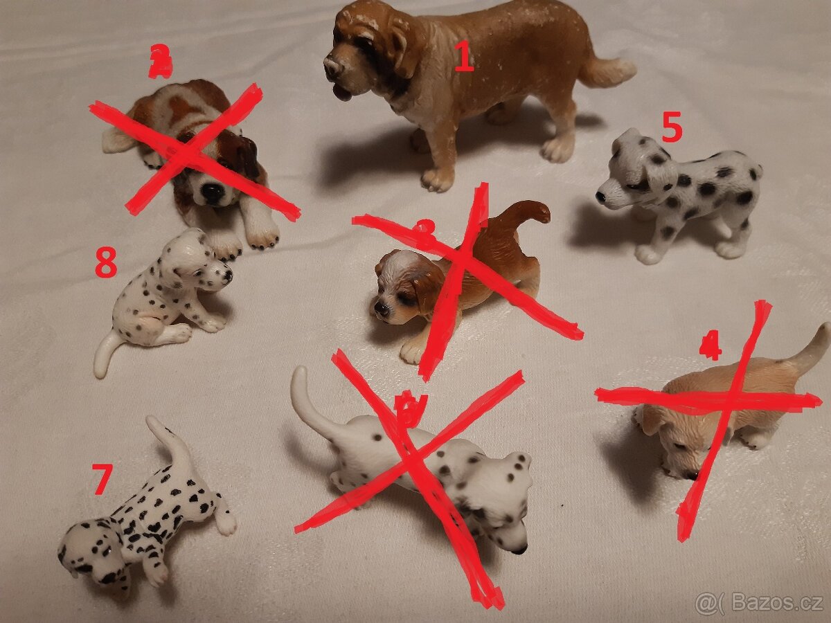 51. Psi zn. Schleich a neznačkový