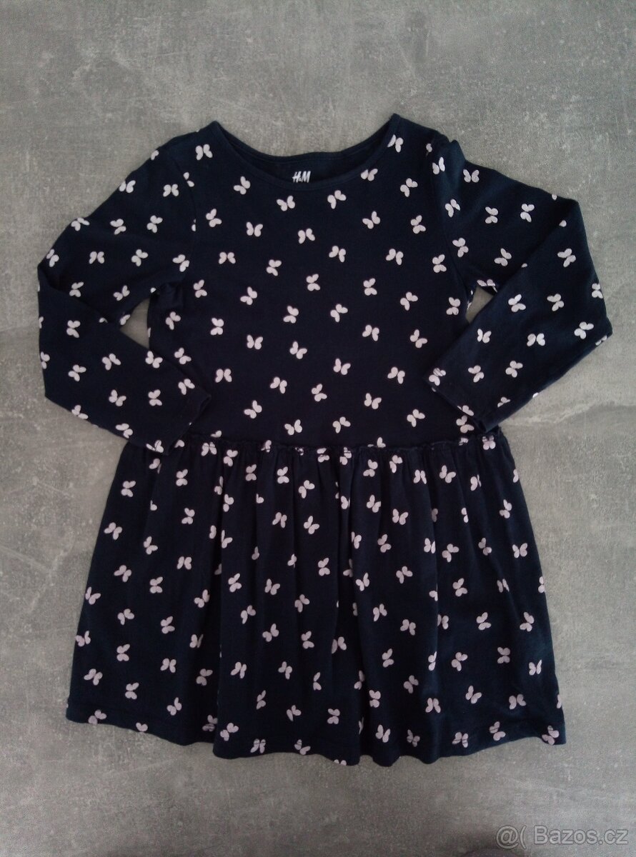 Dívčí šaty zn. H&M vel. 110/116