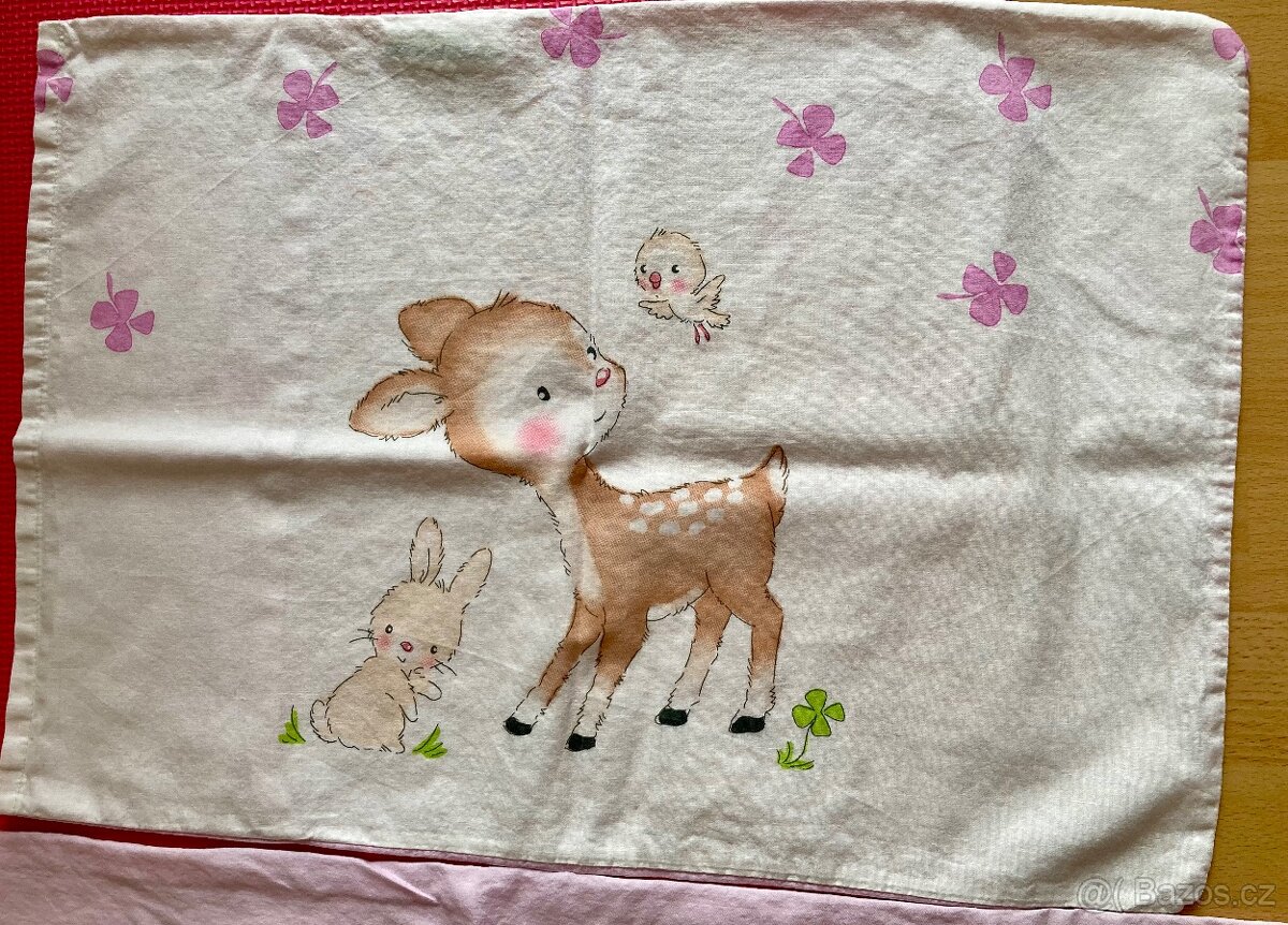 Veselé dětské povlečení s motivem srnečky