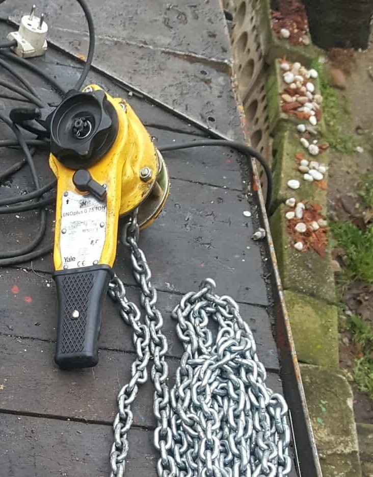 Řetězový zvedák YALE 800 Kg - 8,5m