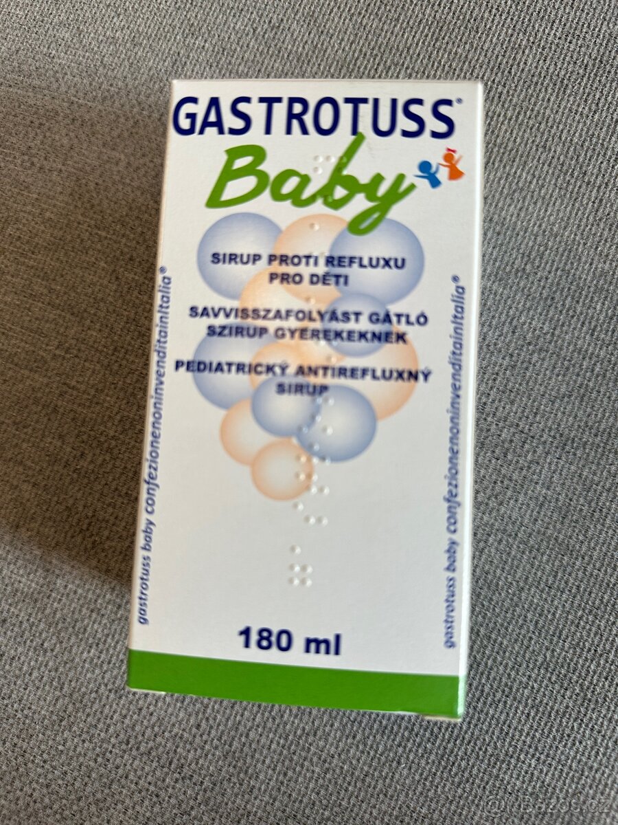 GASTROTUSS Baby sirup 180 ml reflux u dětí