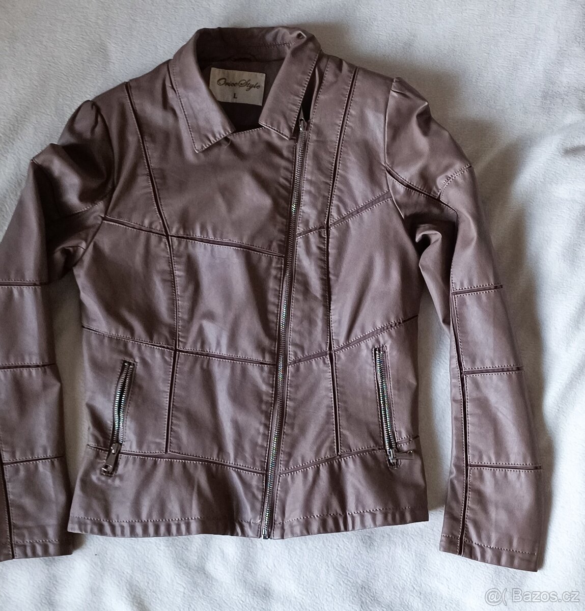 Dámská kožená bundička