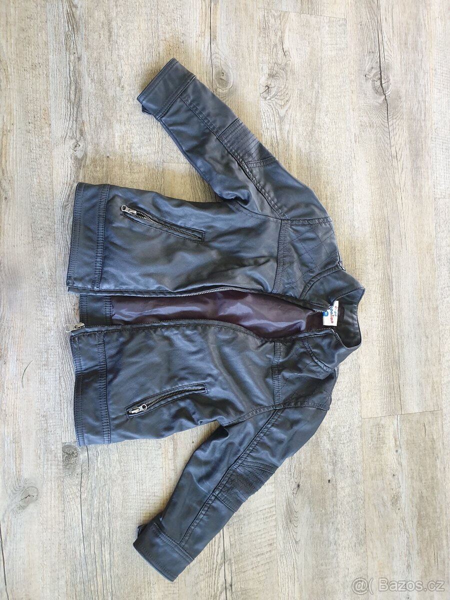 Dětská bunda s podšívkou jaro/podzim vel. 98