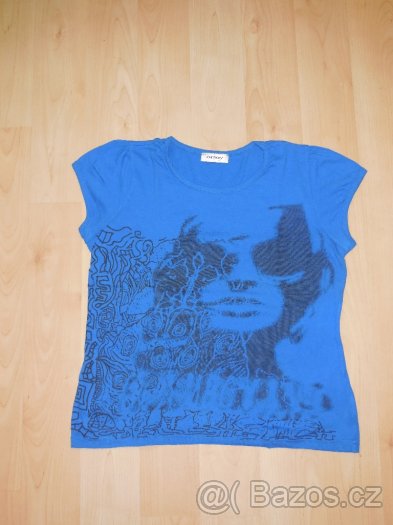 Modré tričko Orsay - vel. 42/14/L