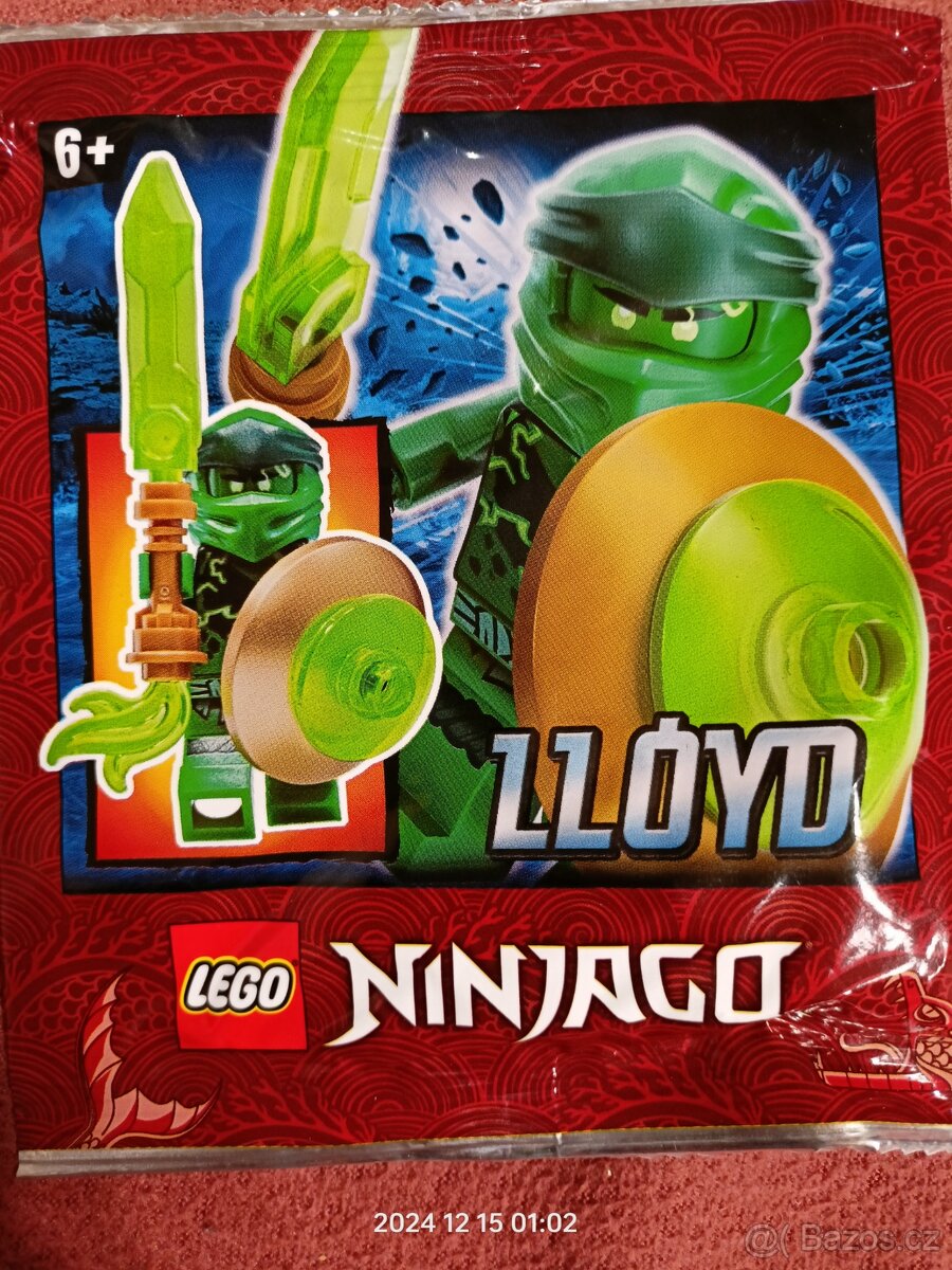 Lego figurka Ninjago Lloyd s doplňky