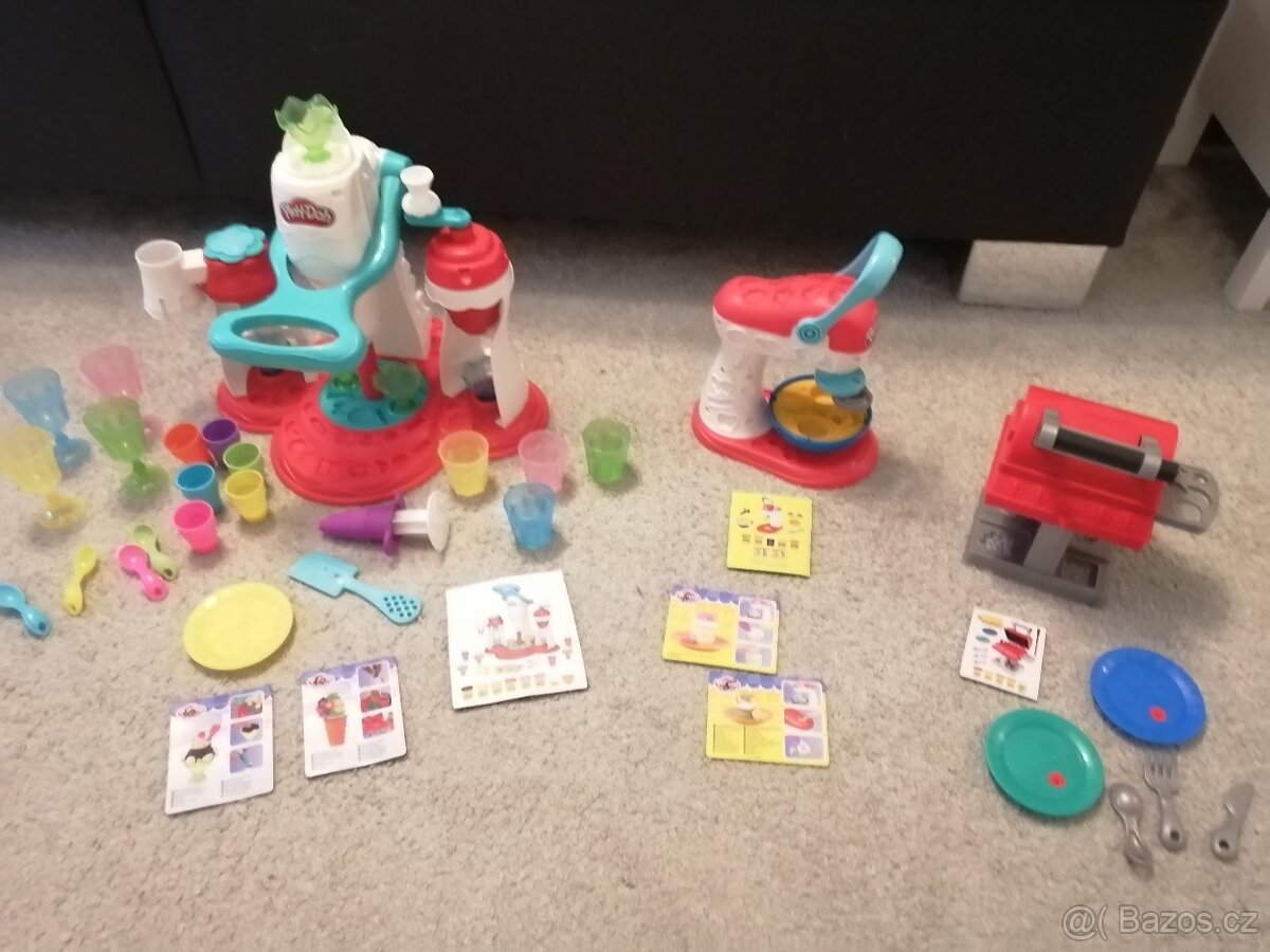 sada na plastelýnu play-doh , 3sady