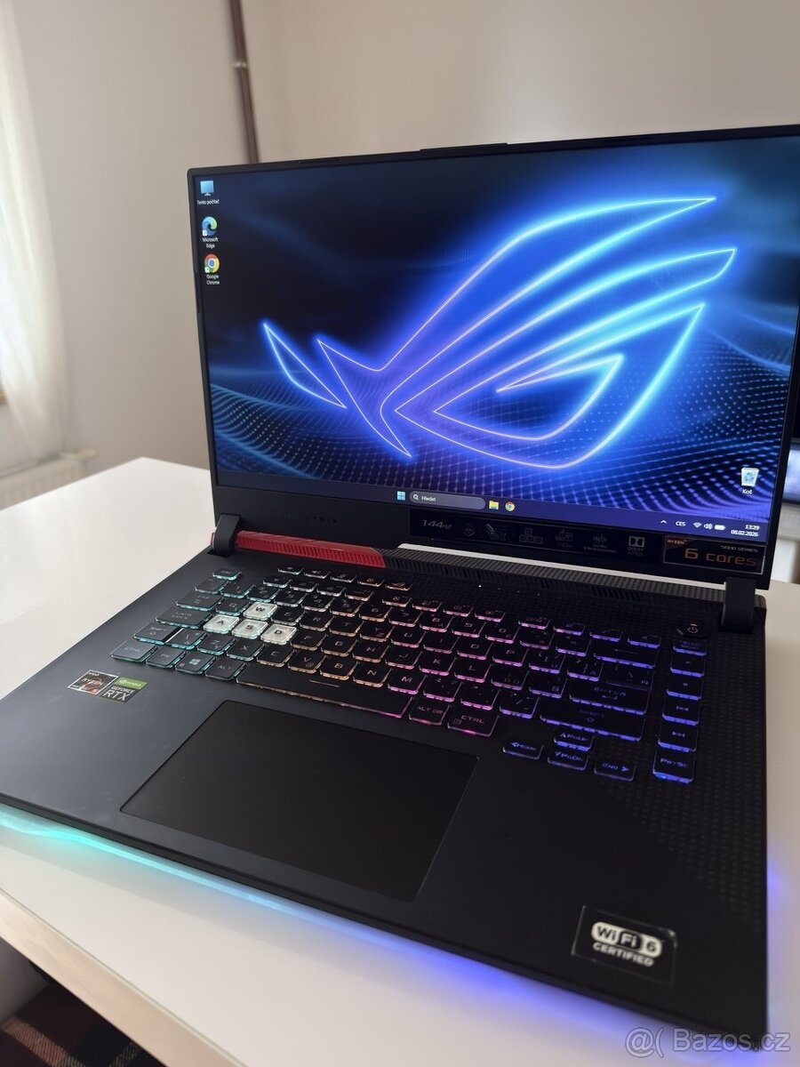 Prodám herní notebook Asus Rog Strix G513