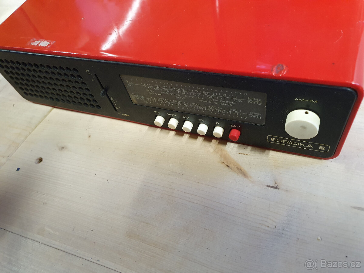 Staré rádio TESLA EURIDIKA 441A