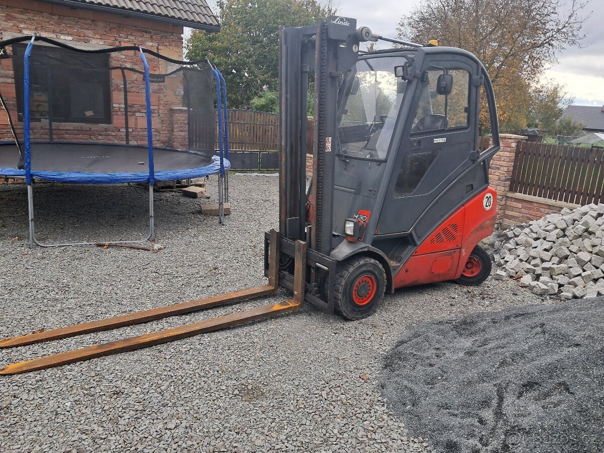Linde H30 plyn