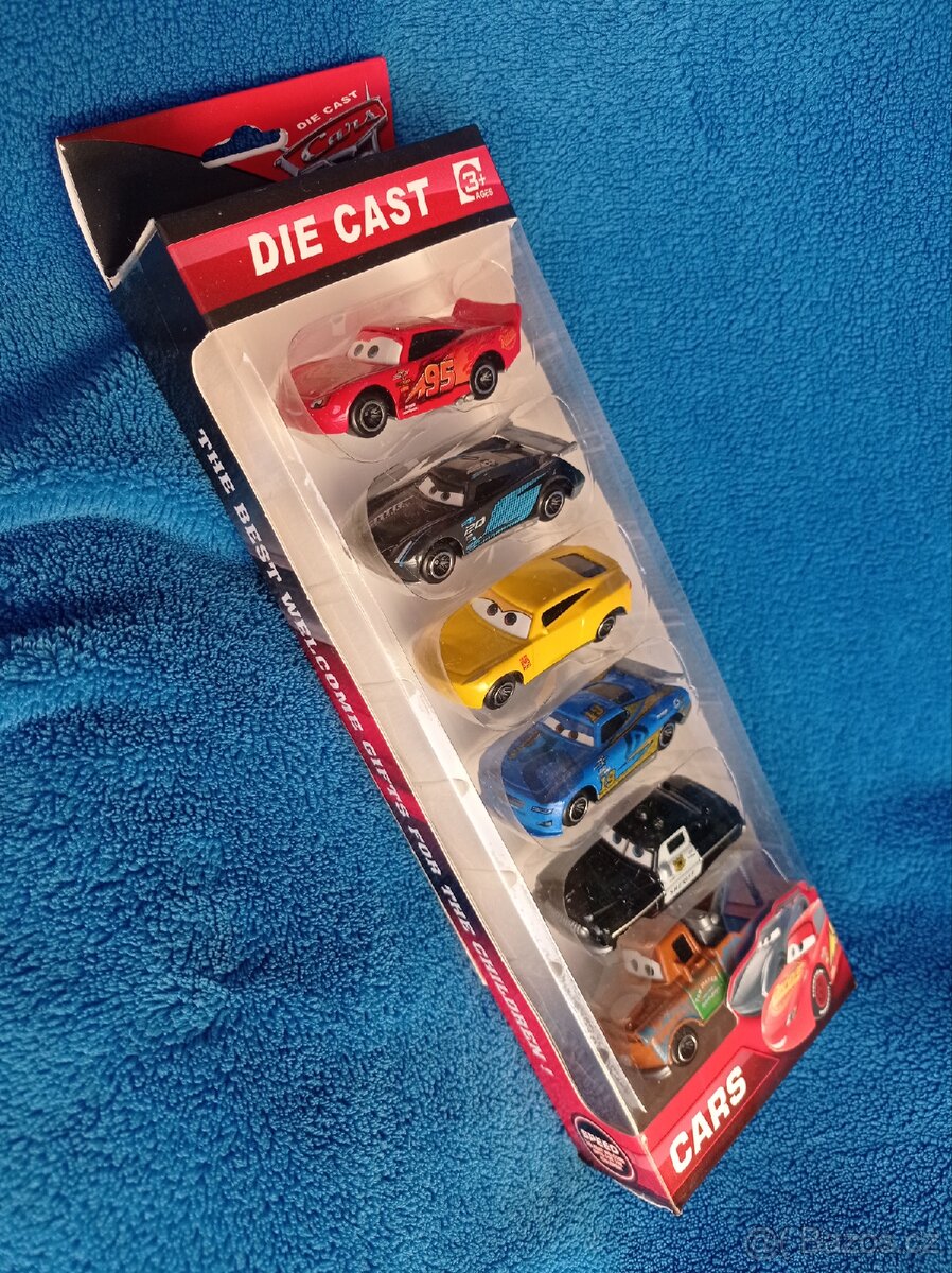 Blesk McQueen Burák auta Cars