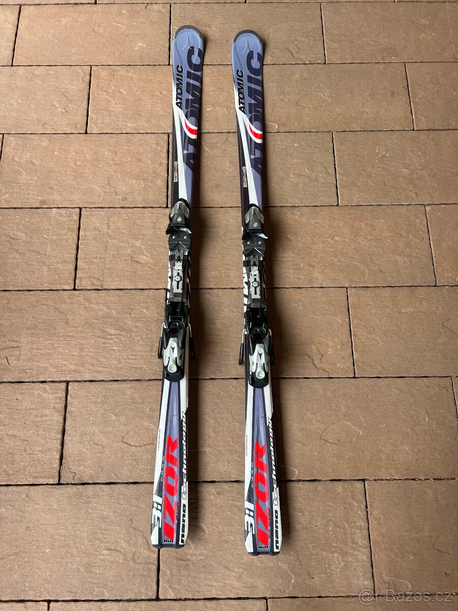 Set pánské lyže Atomic 168cm + lyžáky Head