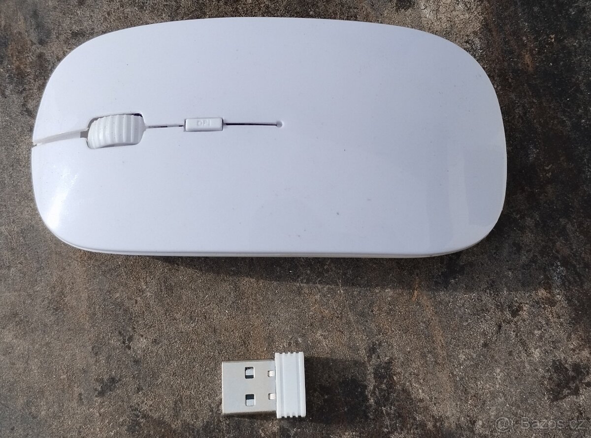 BEZDRÁTOVÁ MYŠ BÍLÁ