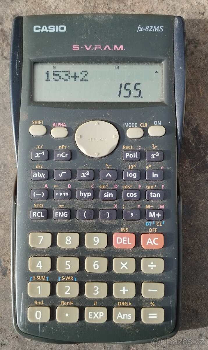 VĚDECKÁ KALKULAČKA CASIO FX-82MS