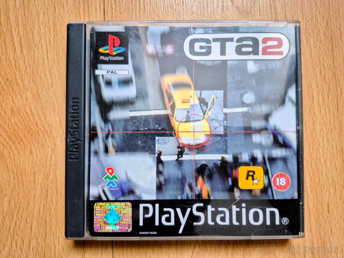 Predám hru na PS1 GTA 2