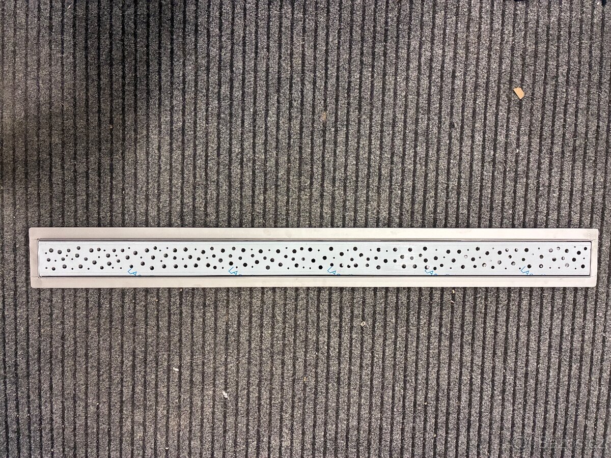 Nerezový odtokový žlab 100 cm