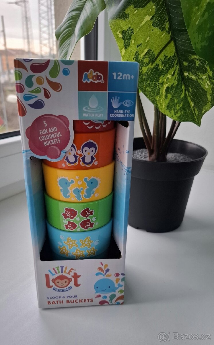 Little Lot Scoop & Pour Kyblíky do vany