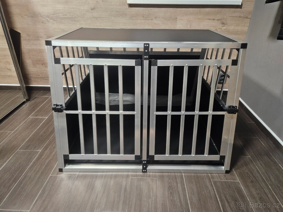 Prodám novou přepravní klec na psa 97x90x70cm