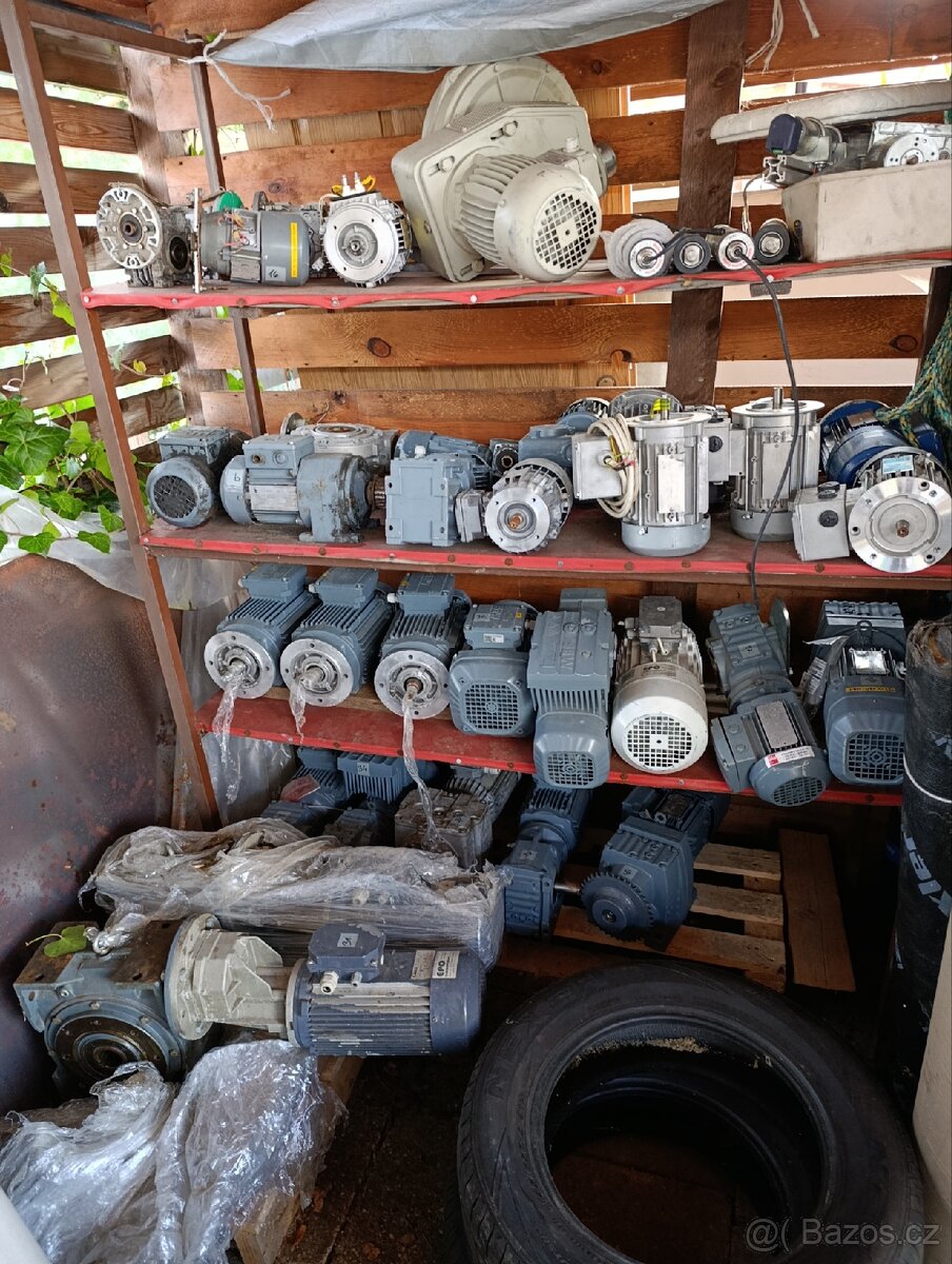 Elektro-Motory, převodovky