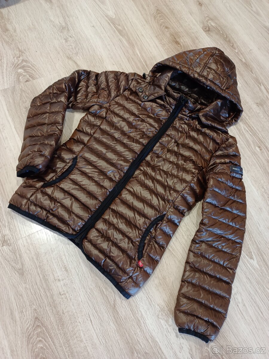 Dámská přechodová péřová bunda Frieda & Freddies, top stav