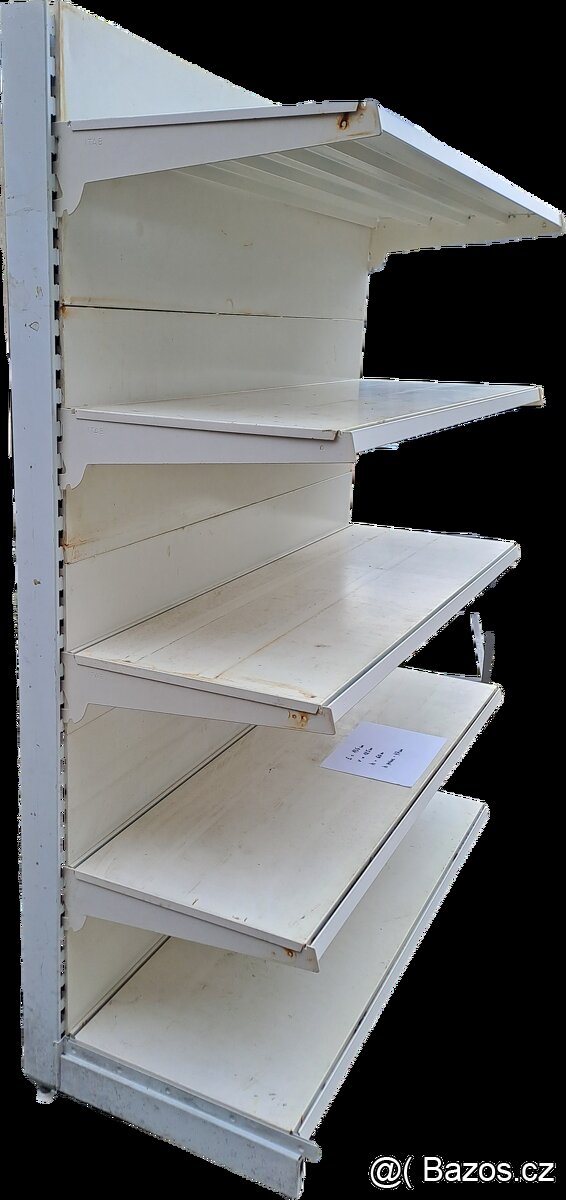 Kovový regál použitý