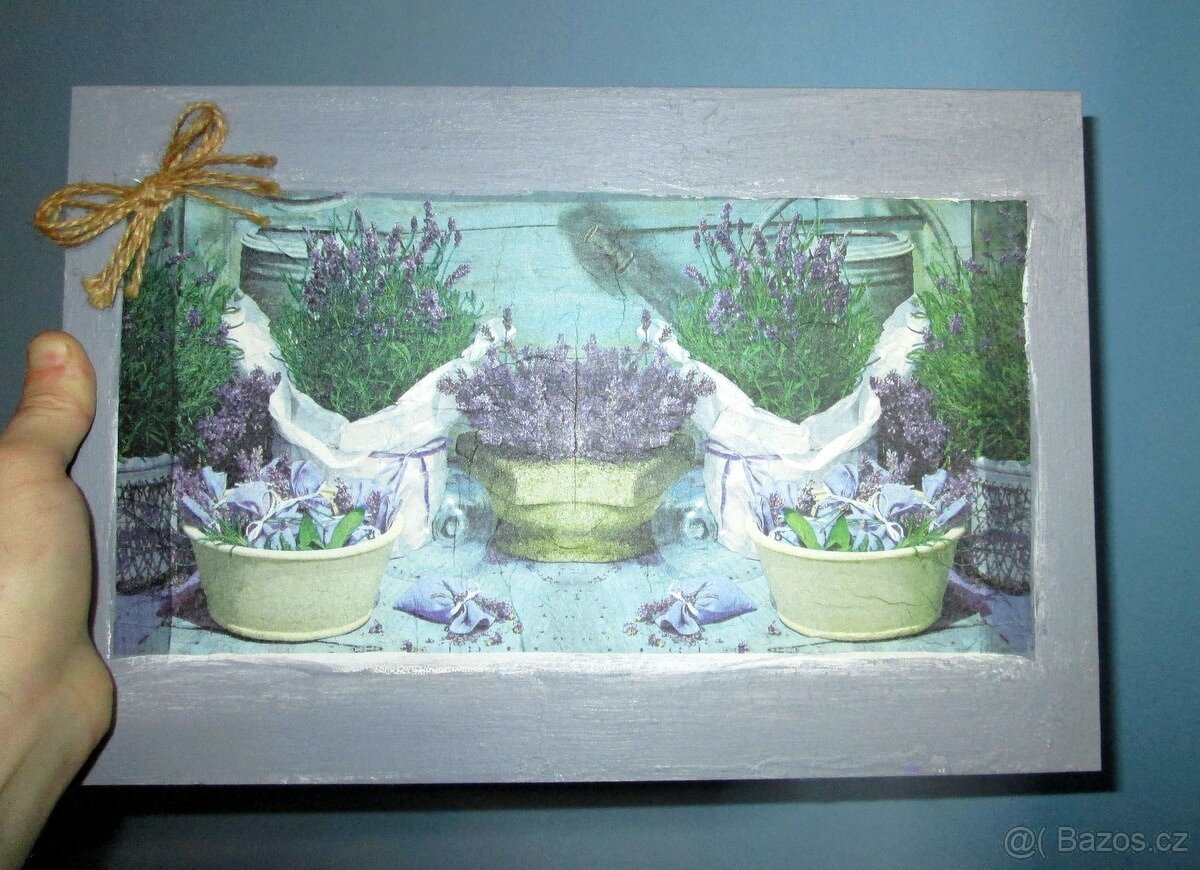 Obraz - Zátiší s levandulemi