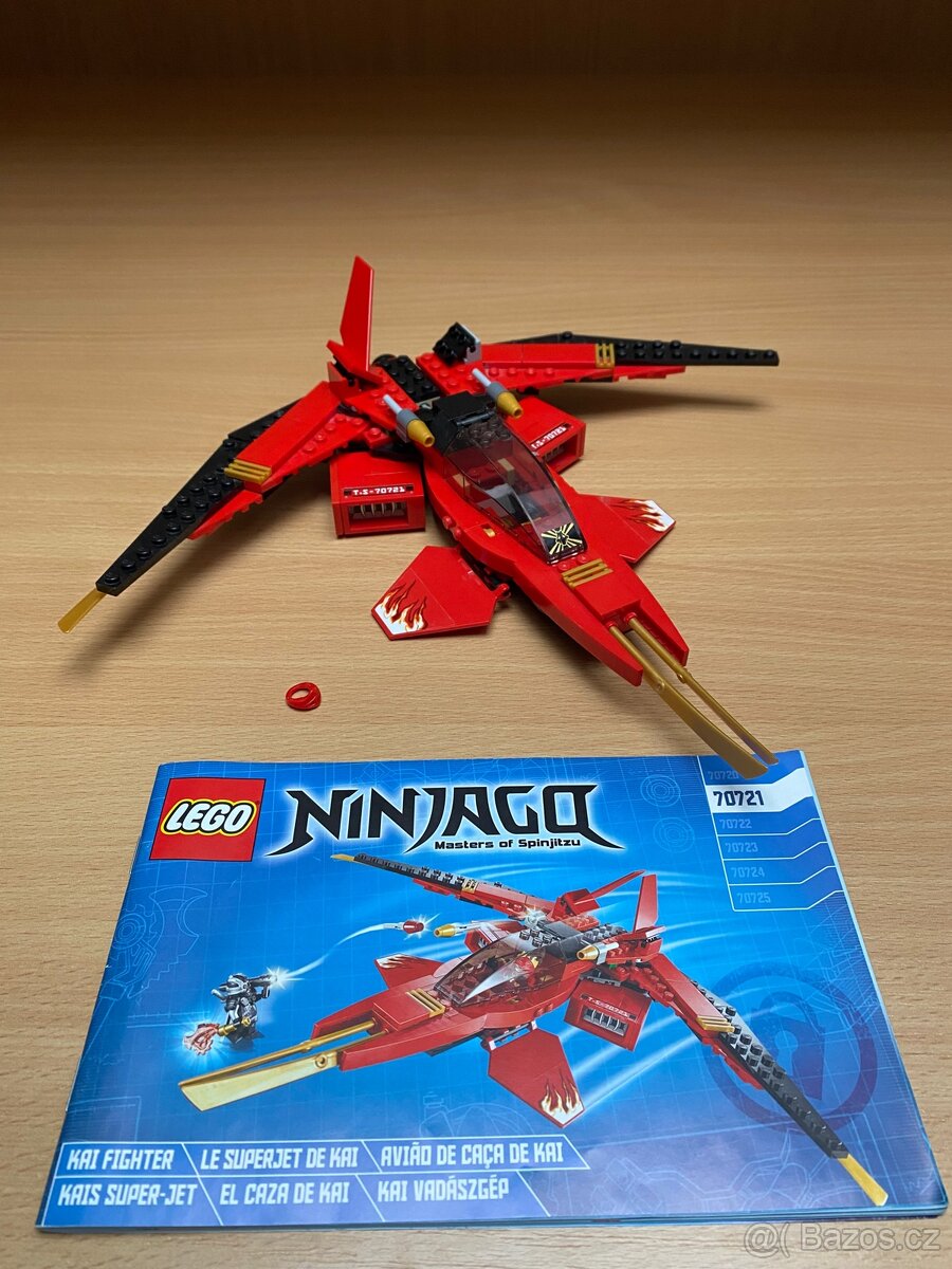 Lego Ninjago 70721 Bojovník Kai Super Stav