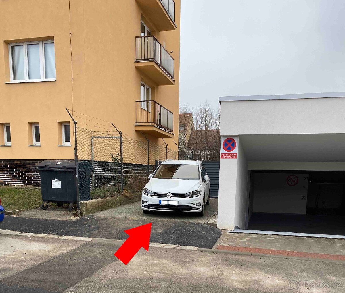 Pronájem venkovního parkovacího stání v Č. Budějovicích