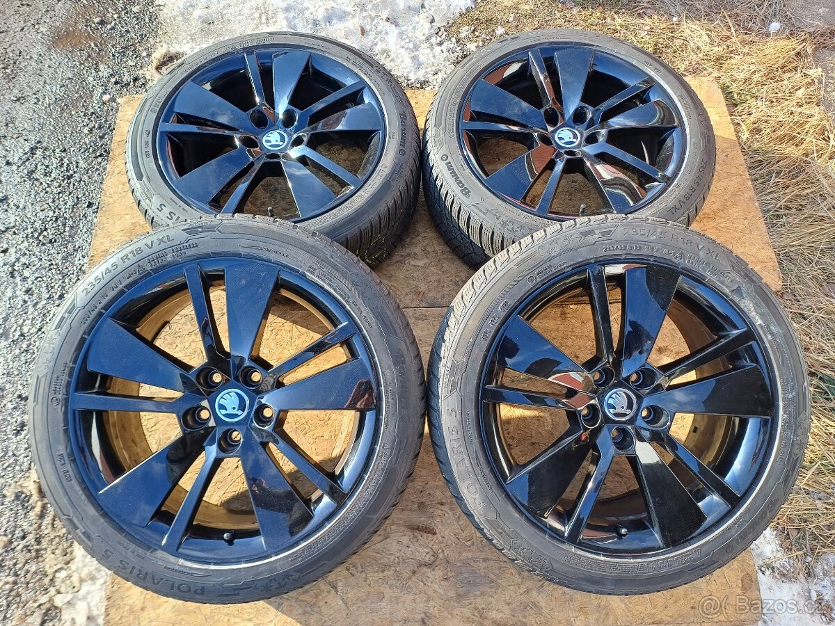 Alu kola Škoda Superb 3 (Zenith, R18)