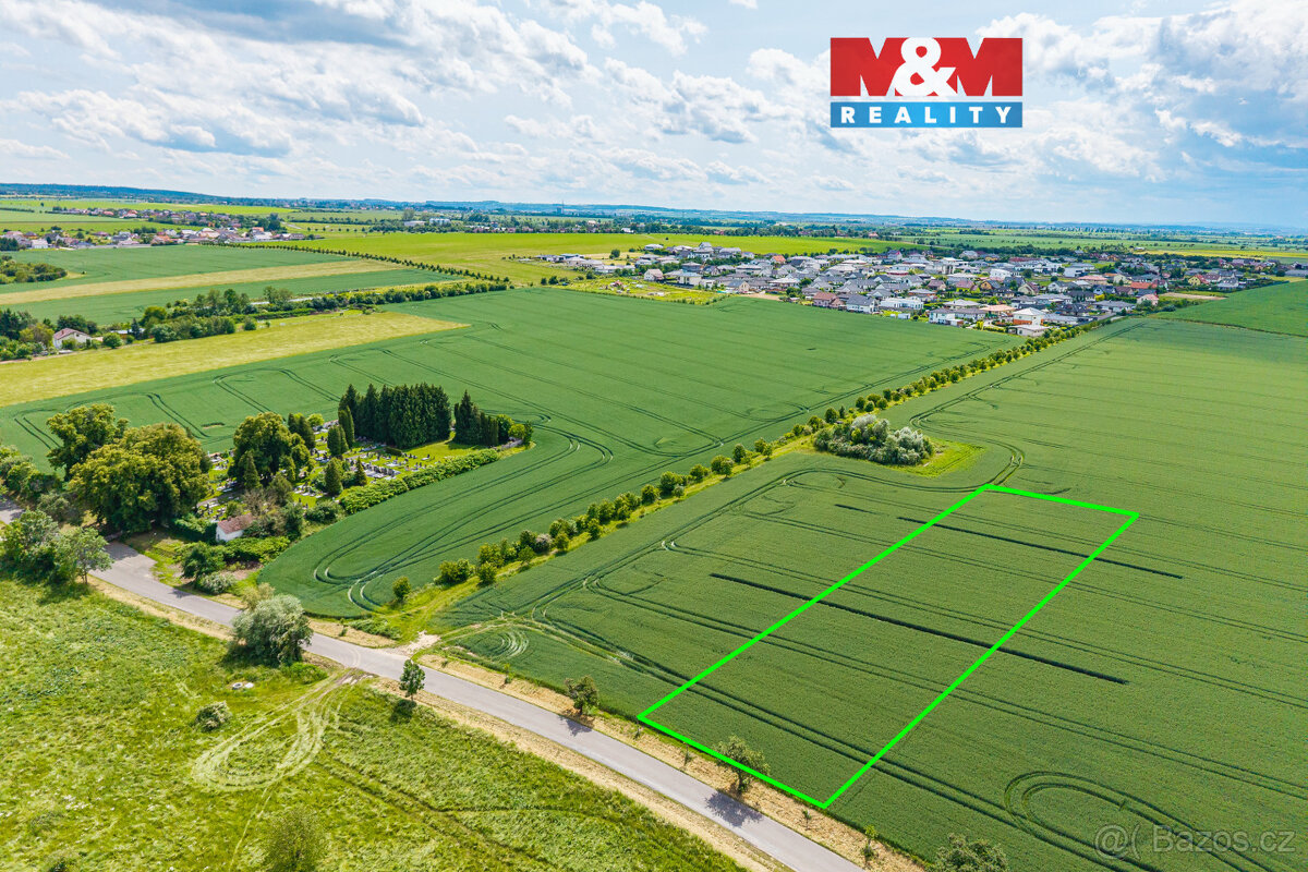 Prodej pole, 6094 m², Sluštice