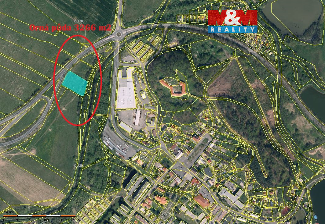 Prodej pole, 3266 m², Stráž pod Ralskem