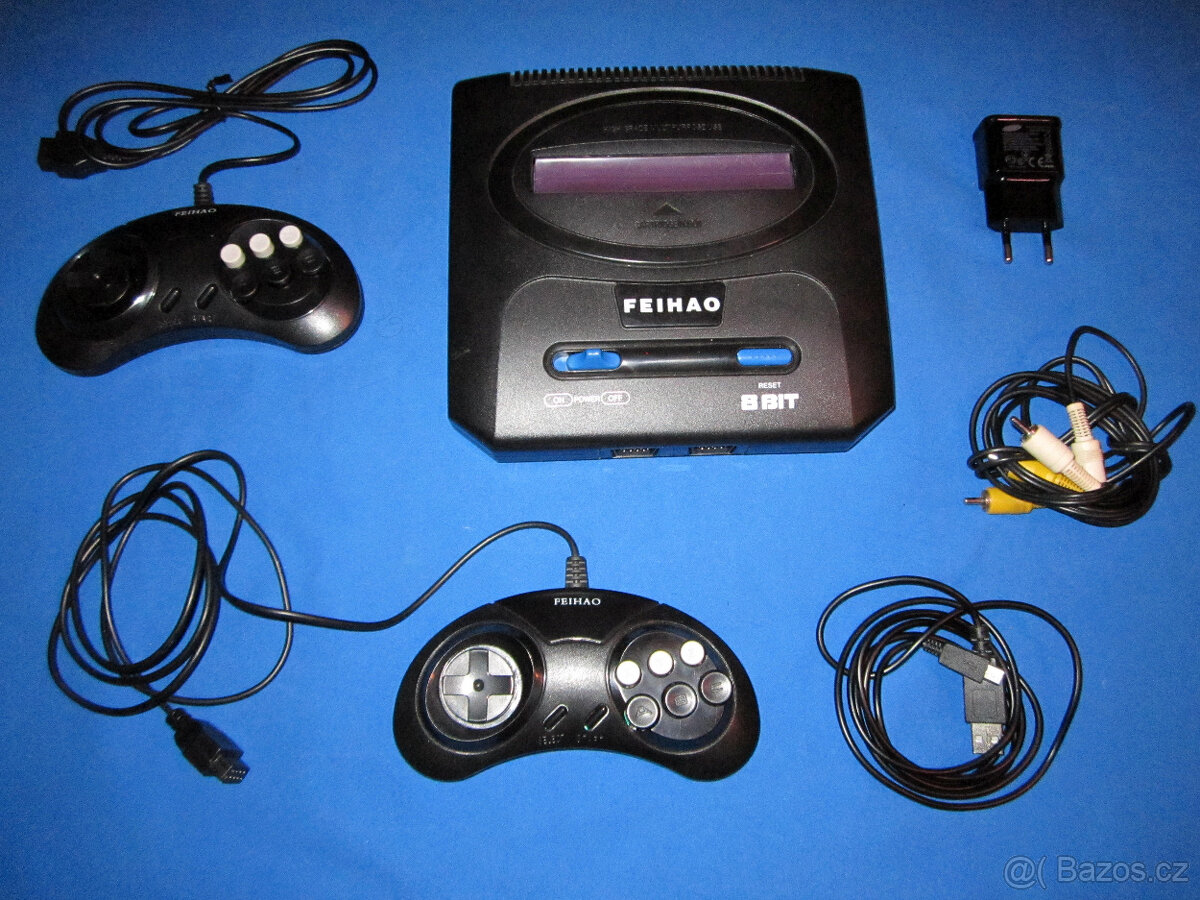 Konzole 8bit + Double Dragon