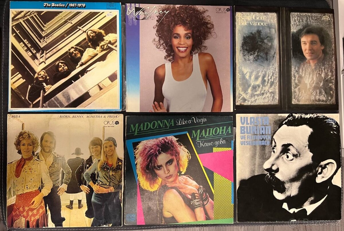 LP, gramofonové desky vinylové desky ceny v textu