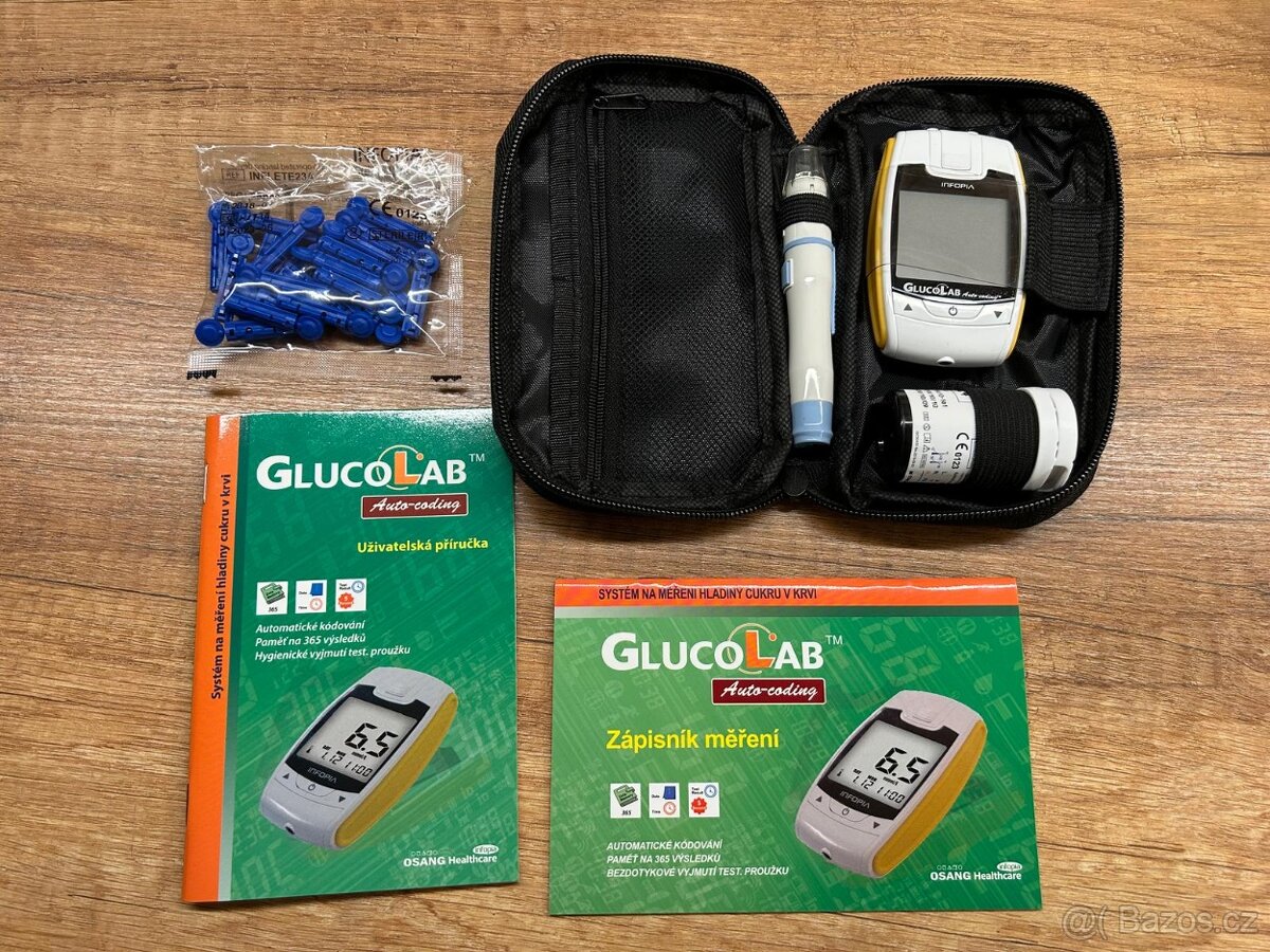 Glokumetr Glucolab Auto-Coding