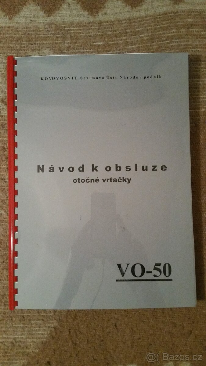 Návody vrtaček a závitořezů