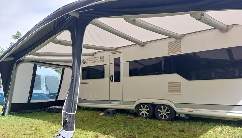Půjčím luxusní karavan Hobby 650 - nechte se hýčkat