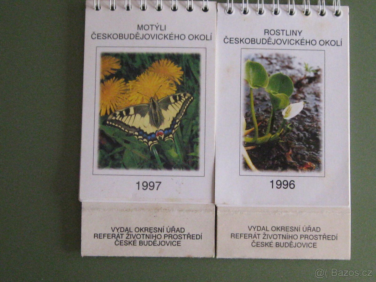 KALENDÁŘÍKY pro sběratele