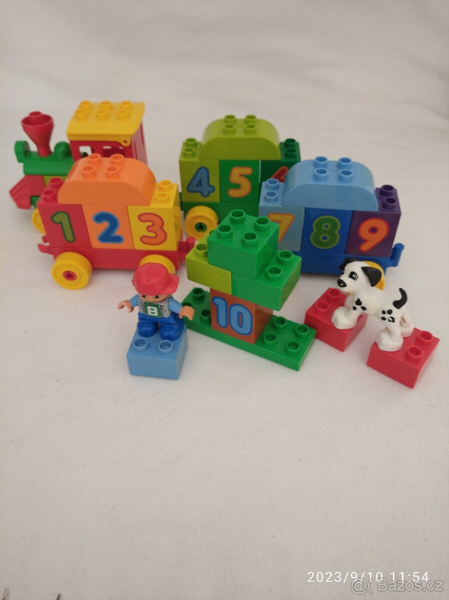Lego duplo 10558 vláček s čísly