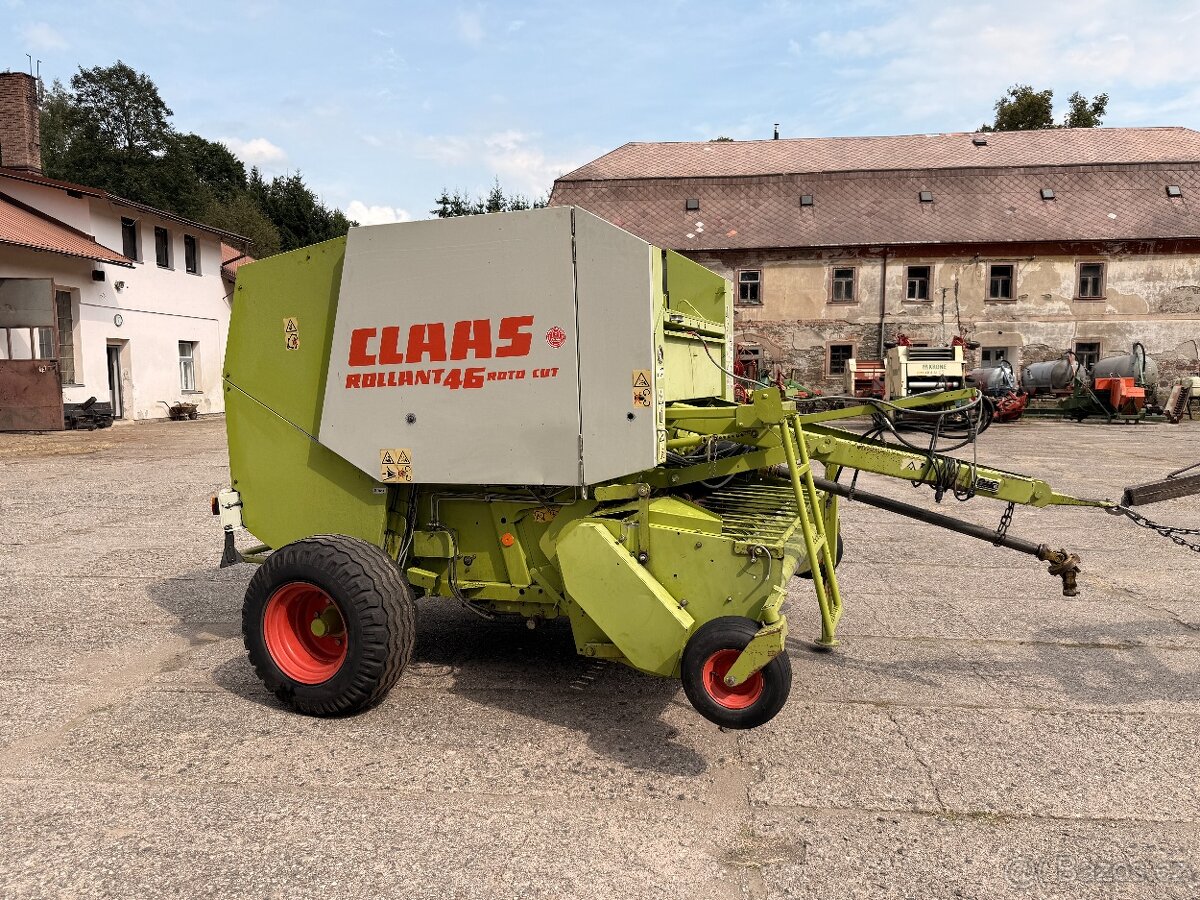 Lis Claas Rollant 46 Roto Cut – po předsezónním servisu