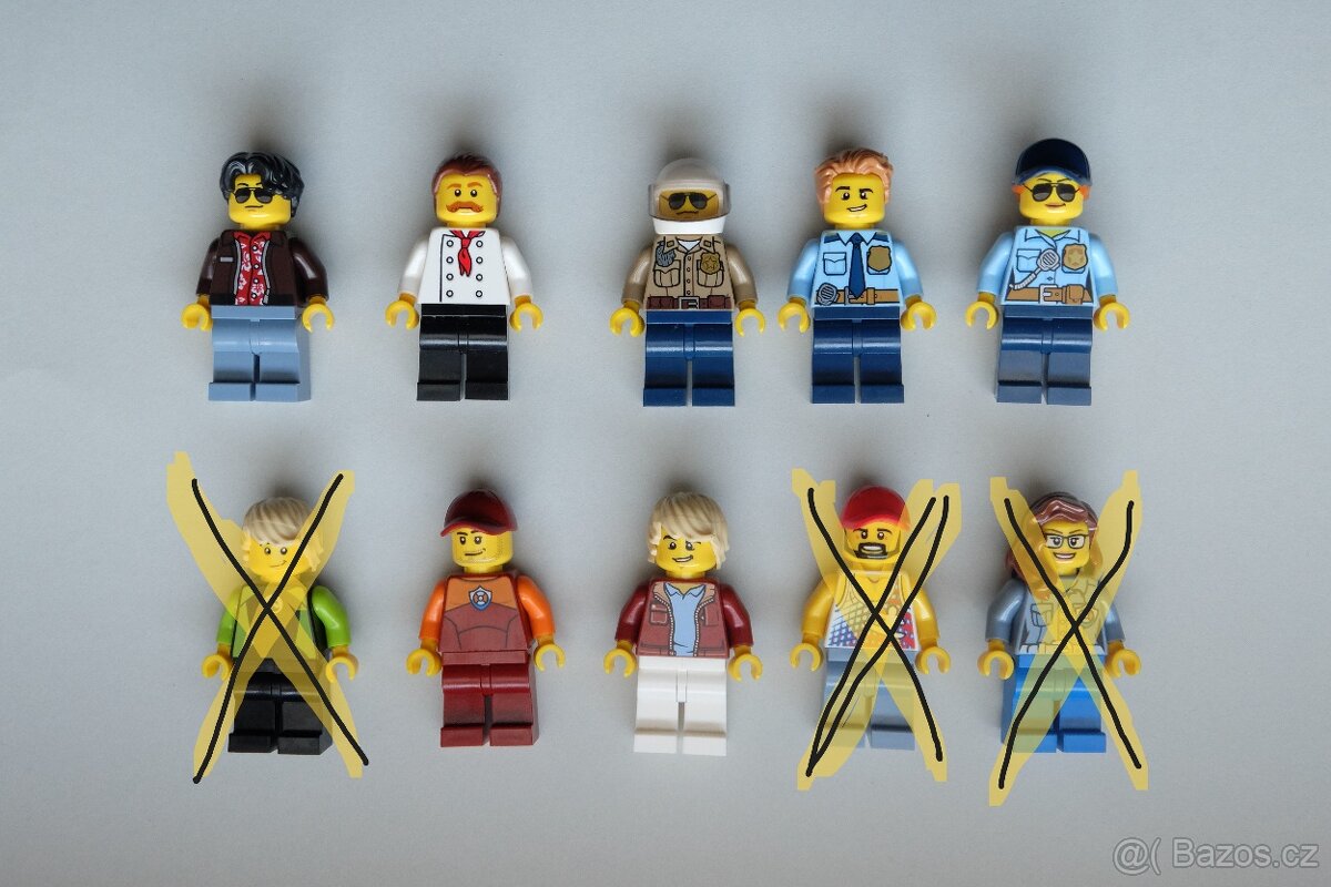 LEGO City minifigurky