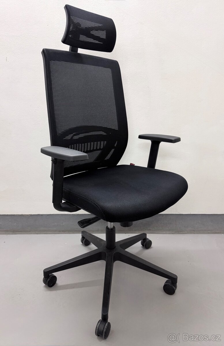 Kancelářská židle Antares Above s podhlavníkem