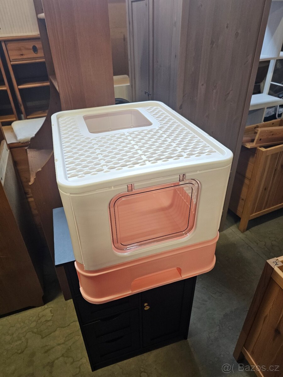 Nový kočičí záchod