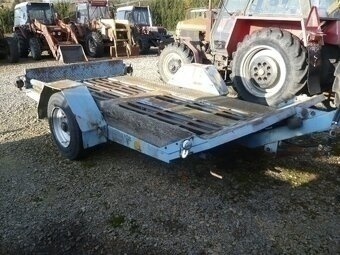 Vlek na převoz minibagru-Koupím