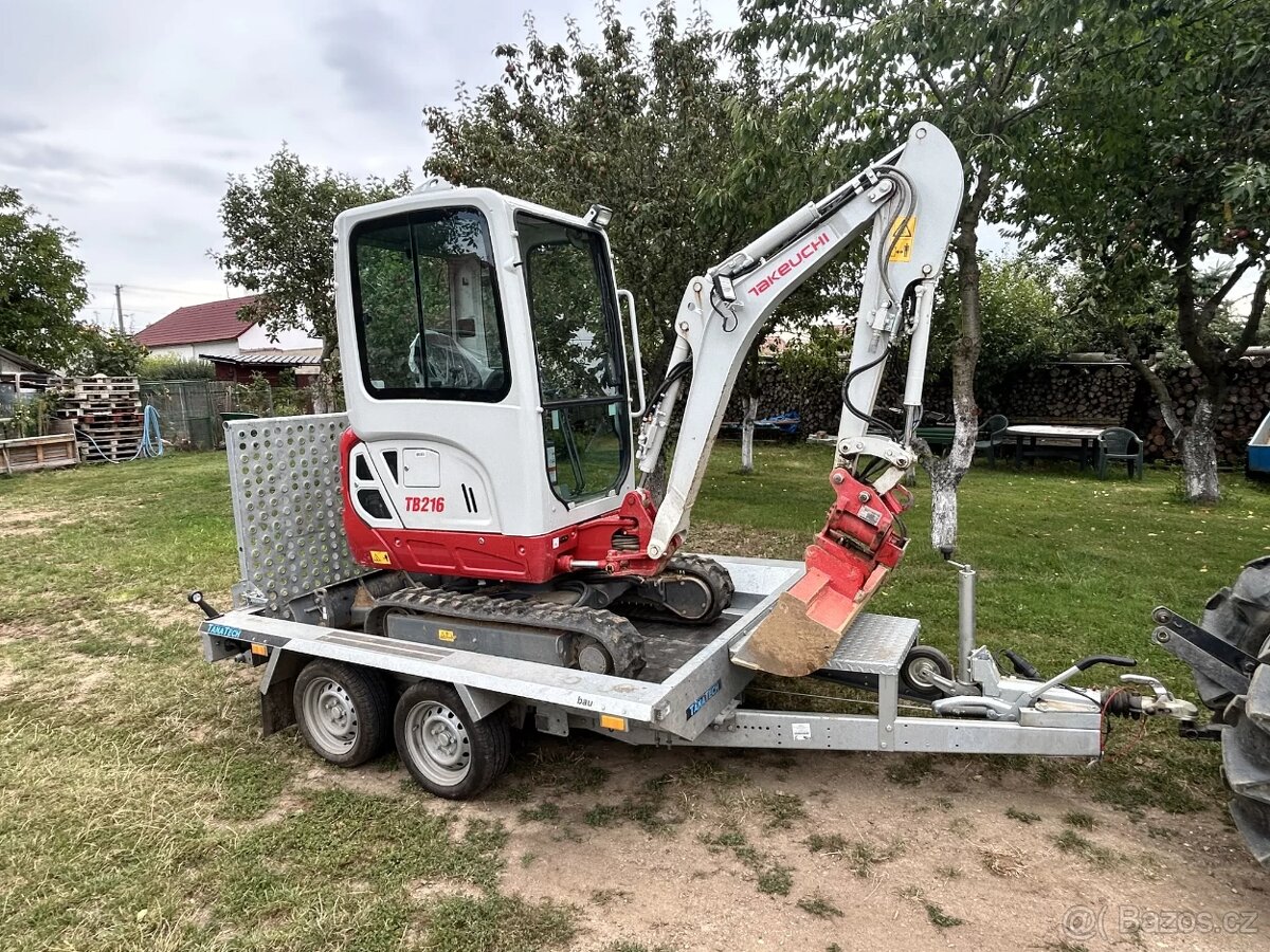 Přívěs za auto-bržděný-Koupím