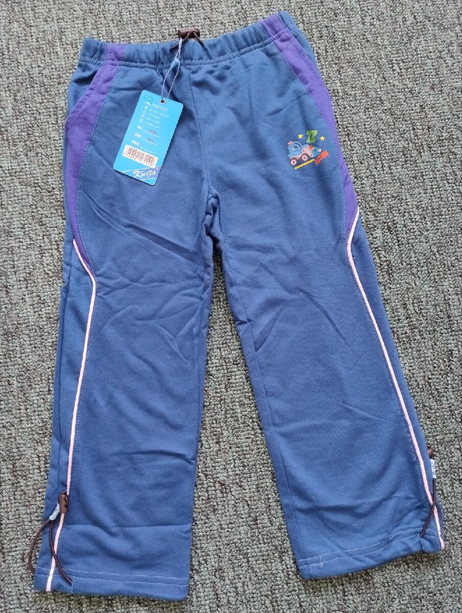 Dětské tepláky Kugo vel. 104 a 116