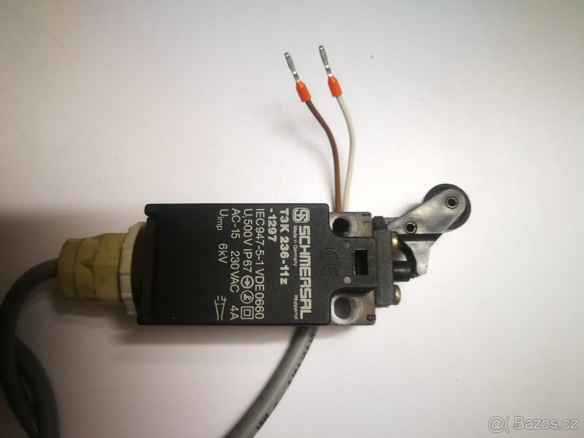 Polohový spínač na 230V a nový bowden na CO2