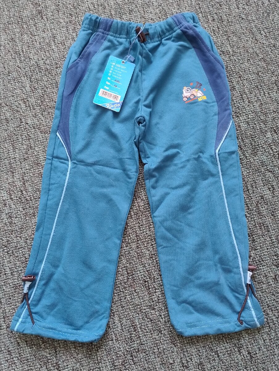 Dětské tepláky Kugo vel. 98, 116 a 122