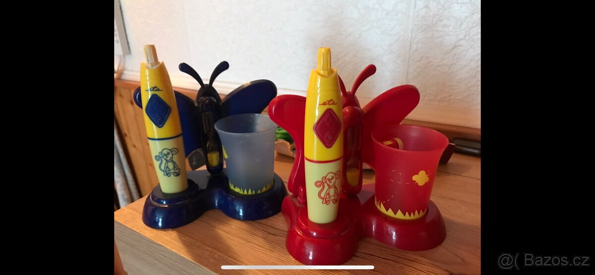 Dětské kartáčky na baterie