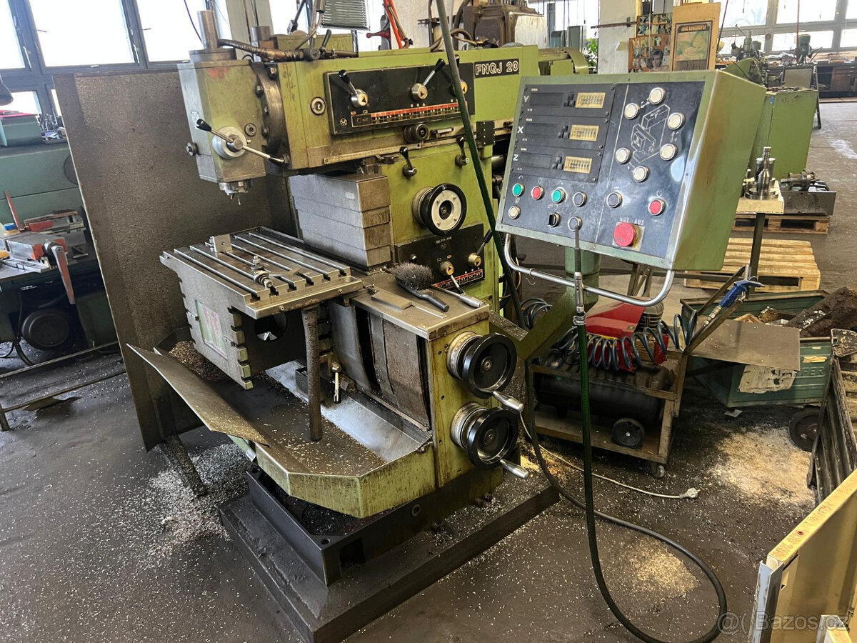 frézka nástrojářská TOS FNGJ 20